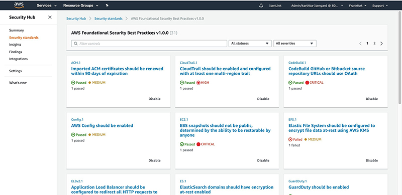 AWS Foundational Security GUIDELINES standard obtainable in Security Hub now