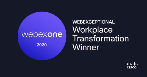 Drumroll, Make sure you: Announcing the 2020 Webex Customer Award winners!